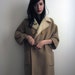 1950's Reversible Car Coat, Tan and Beige