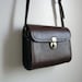 Vintage Bell and Howell Camera Case, Brown Leather Purse