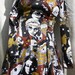 Amazing Vintage 60s 70s Psychedelic Go Go Dress with panties ILGWU Union Made Biker Hippy Go Go dancer Dress