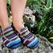 25% Off Clearance Sale- Striped Woven Cotton Rope Trim Comfort Vegan Loafers Womens