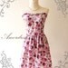 Amor Vintage Inspired Romantic Purple Rose Dress for Any Occasion- Once Upon a Time--Fit S-M-