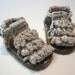 Baby Sandals. Crochet. 0 to 6 months. Ready to ship. Summer baby booties. Summer sandals.