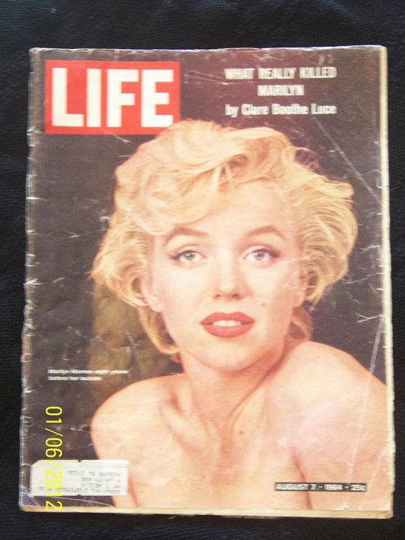 Life Magazine August 7 1964 With Marilyn By Titustwofivedesigns