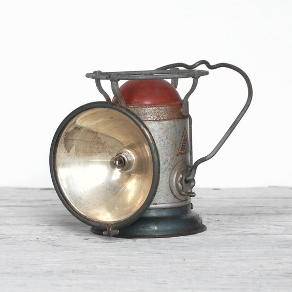 Antique Railroad Lantern Delta Powerlite Lantern Made in