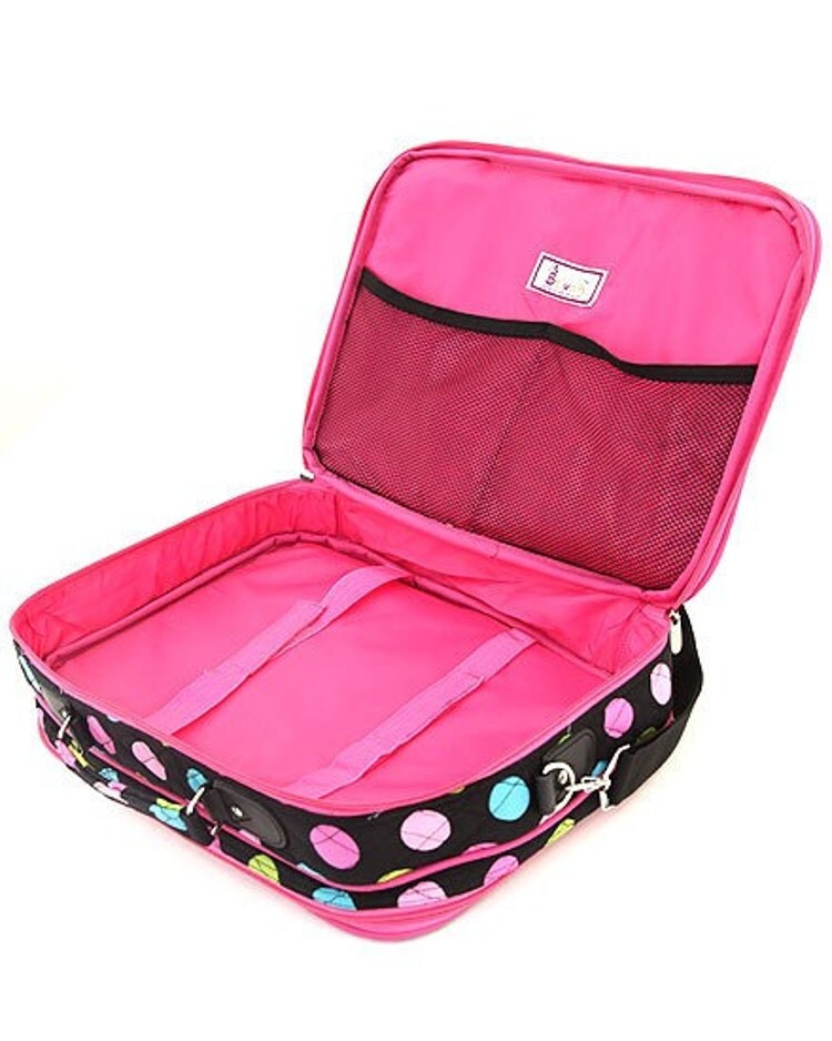 Monogrammed Laptop Case Briefcase Personalized by AZEmbroidery