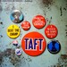 Statement & Political Pinback button collection