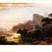 1958 vintage landscape art print by American painter Asher B. Durand - frame it or use in a project