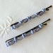Purple Beaded Bobby Pins Glass Bead Hair Pins Hair Accessories Hair Jewelry Barrette for Girls BACK TO SCHOOL Bobby Pins