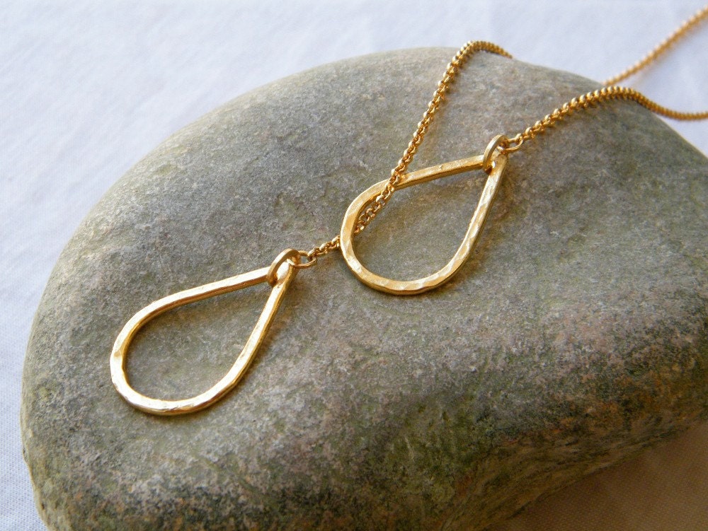 Gold lariat necklace Drop Necklace gold long lariat necklace