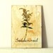 Pressed Flowers- Goldenrod in Frame (2)