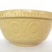 8.5 inch Antique Yelloware English Mixing Bowl