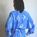 SALE - 1970's Blue Zappa Dress