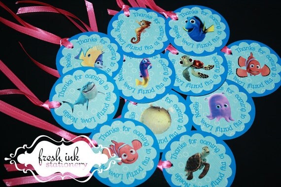 Finding Nemo Personalized Tags