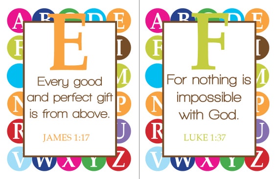 ABC Scriptures PDF for Kids by YellowDeskDesigns on Etsy