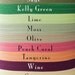 Soft Shimmer Elastic Ribbon Hair ties / Bracelets set of 12 - 50 colors to choose from