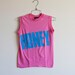 1980s XS/SML HONEY sleeveless tshirt