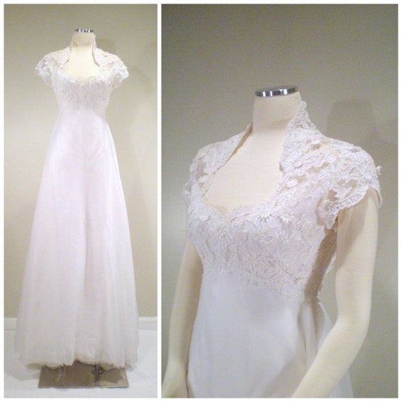 1960s Priscilla of Boston  Wedding  Dress  Gown Kate Middleton