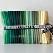 Evergreen Colorstory Kona Cotton Solids Fat Quarter Bundle by Robert Kaufman, Fat Quarters, Fabric