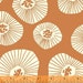 END OF BOLT, 30 inches, Echo, Moira Apricot Fabric by Lotta Jansdotter for Windham Fabrics