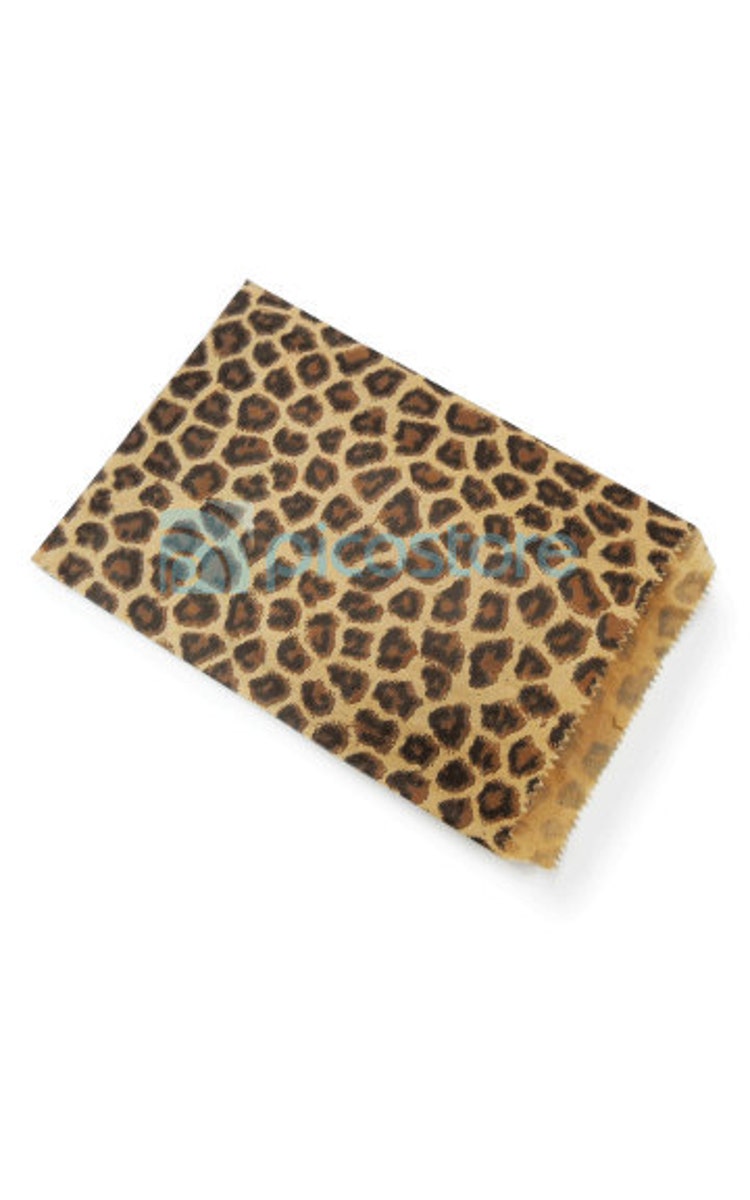 500pcs 4x6 Leopard Animal Print Paper Merchandise by picostore