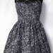 Lolita Dress- The Black Rose - Lace-up back Size XL