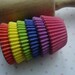Cupcake Liners - Baking Cups - Mini 6 Colors Solid Cupcake Liners, Candy Cups - (120)