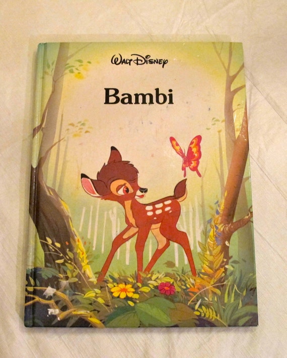 Vintage Bambi Picture Book By Disney