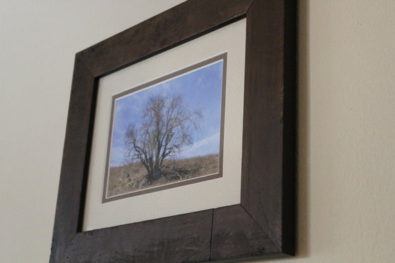 Solitude--matted and framed landscape photo