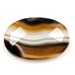 Faceted checker cut AAA Botswana Agate cabochon