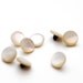 8 Tiny Mother of Pearl Buttons