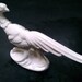 Elegant White Ceramic Pheasant