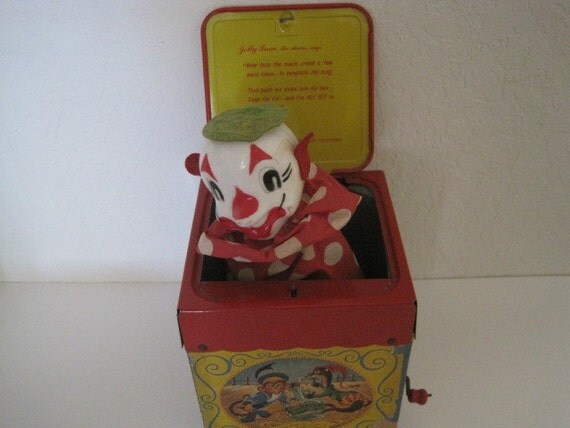mattel jack in the box clown