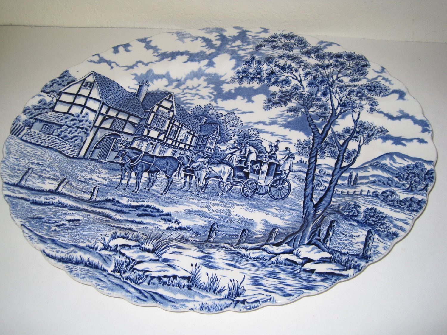 Myott Royal Mail Oval Platter Staffordshire England Ware