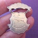 Wonderful Victorian Sterling Silver Engraved "Oratorical Prize" Medal Brooch