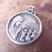 Pretty Vintage Religious Medal-Nostra Senora da Fatima
