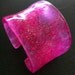 ON SALE Magenta Madness Resin Bangle/Cuff