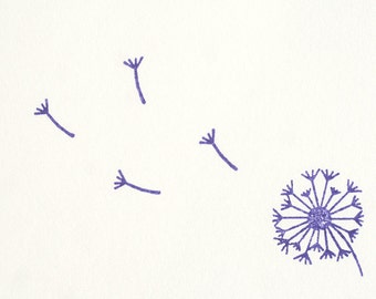 Rubber Stamps "Dandelion" (Set of 2)