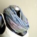 Infinity scarf, cowl, scarf, cotton 100% multicolored print , ultra lightweigh, airy and fun, blue,green and pink, READY To SHIp.