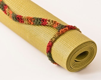 Yoga Mat Strap, Fall, Slim Tote Handle - US Shipping Included Original HH Design
