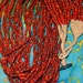 ESTATE NAGA TRIBE Glass Necklace 15 Strands c1928
