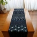 Vintage Indigo Patchwork Table Runner
