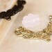 Unique Jewelry Findings - Gold V Shape Flower Rose Connector Pendant, 2 pcs of 24mm X 35mm