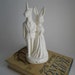 Wedding Cake Topper with UNICORN groom and BUNNY bride