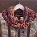 Autumn Chunky Infinity Scarf