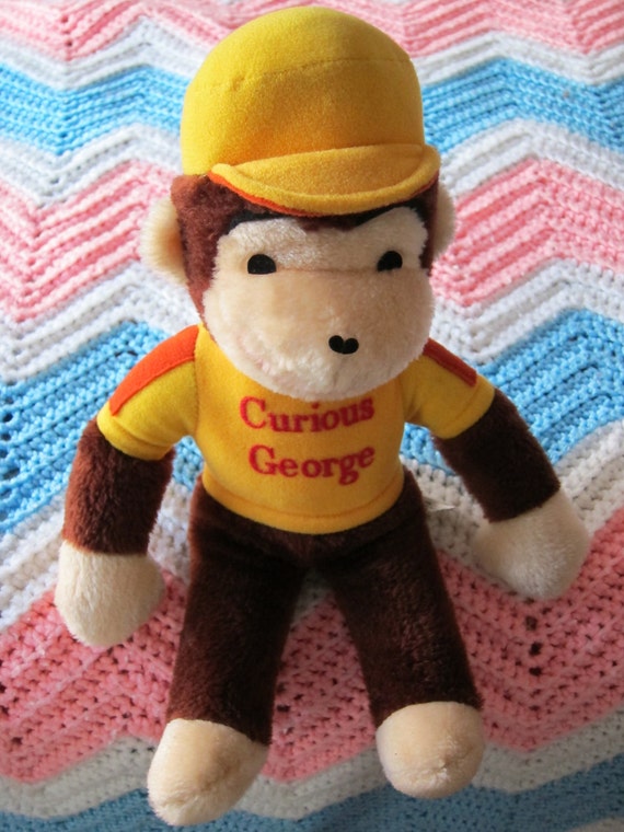 curious george monkey stuffed animal