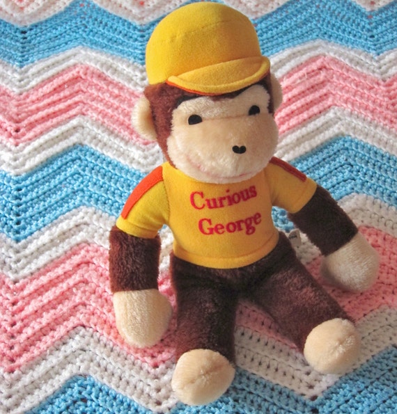 big curious george stuffed animal