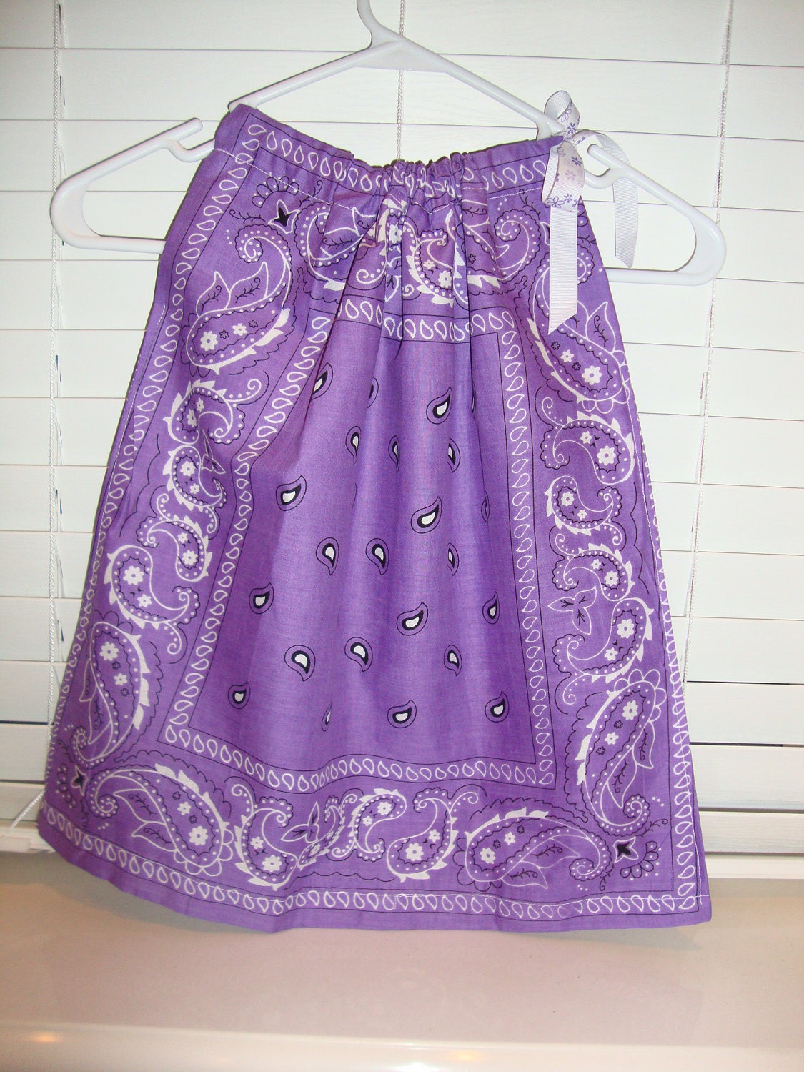 Purple bandana Dress Pillow Case dress