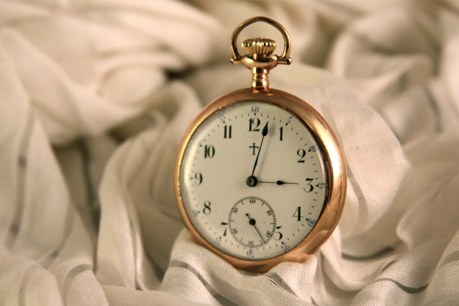 Ingersoll Trenton Working Antique Pocket Watch 7j 16s 100