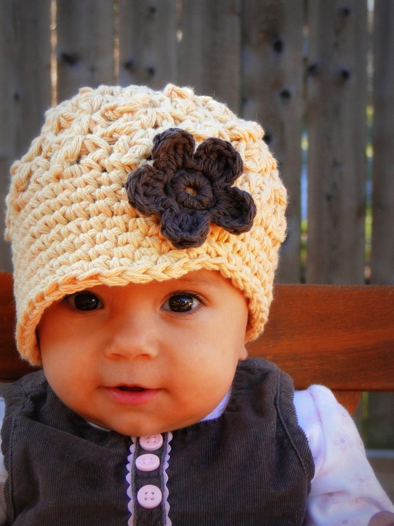 Crochet Baby Hat kids hat crochet newsboy hat hat for girls