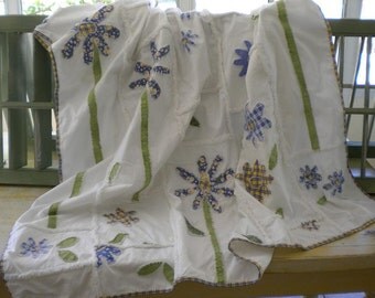 Quilt Kit, DIY Project, Easy Beginner, Quilt for Boy or Girl, Blue Quilt, Blue Quilt Kit